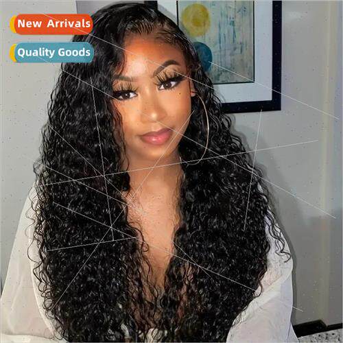 Europe Small Curly Hand Curled Wig Front Lace Lace 13*4 Smal