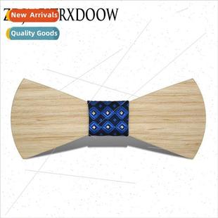women wedding wooden Bow Europe men bow popu tie