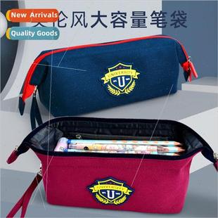 junior pencil bag children pencil bag stationery box blue co