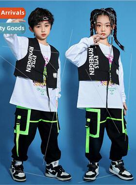 Boys hip-hop personaly set dance permance clothing children