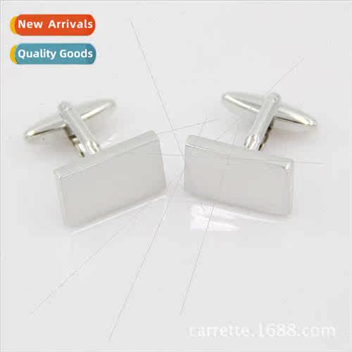 Dream French Shirt Rectangle lver Cufflinks