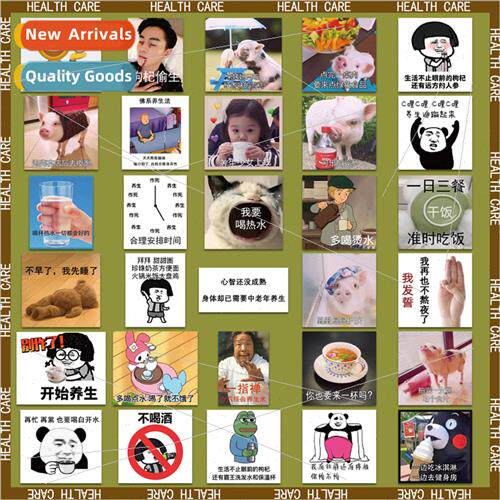 65 funny perma emoticon stickers waterproDIY luggage cell ph