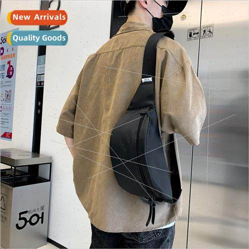 Chest bag men retro simple hundred shoulder crossbody bag 20