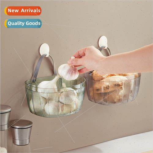 Storage basket onion ginger garlic storage basket free holes