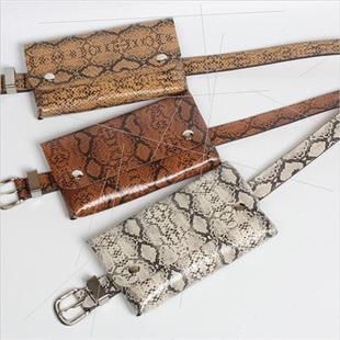 Snake waist Waistcoat Women belt Belt thin Korea pack