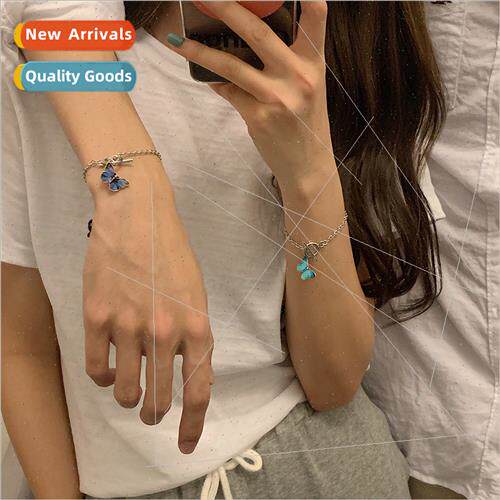 Korea ins niche sense cold wind simple student couple jewelr