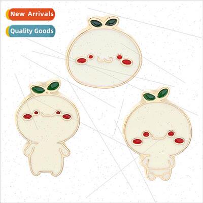 American creative cartoon long grass dumplings face characte