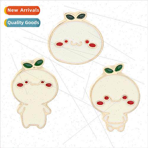 American creative cartoon long grass dumplings face characte
