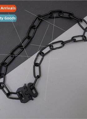 High Set Functional Clasp Couple Dark ins ghtclub Necklace B