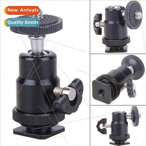 Metal Hot Shoe Small Head Hot Shoe Mount Heads 1/4 Screw Uni