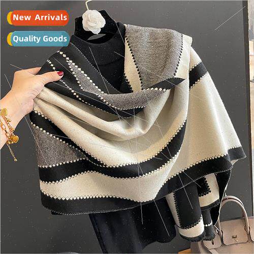 2023 new scarf female fall winter Korean  shawl students cou