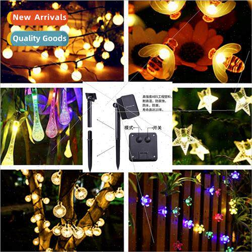 Solar Water Drops Bubble Ball ghts String Christmas Day Hang