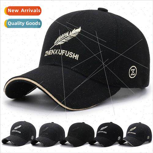 Autumn winter new men women baseball cap warm tweed cotton c