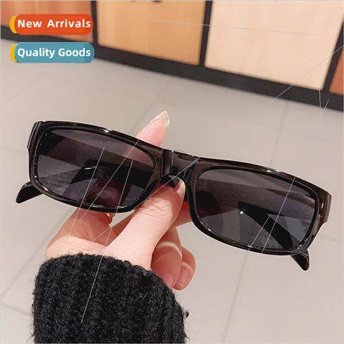 Europe rice nail narrow edge sunglasses nd versatile Korean