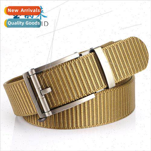 New Outdoor Sports Automatic Buckle Nylon Woven Tactical Bel