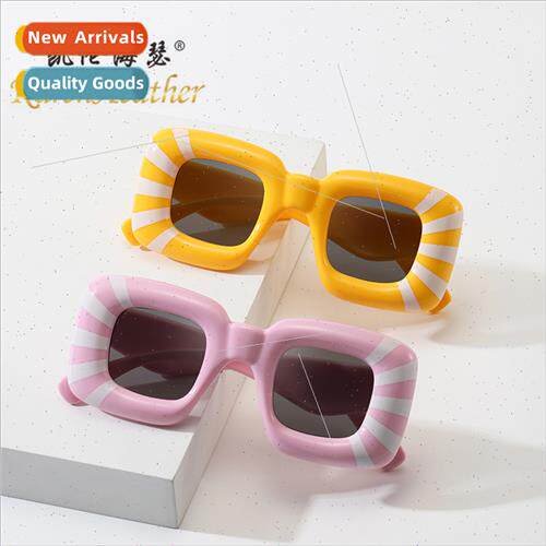 New box printing sunglasses 86629 Europe bread color sunglas