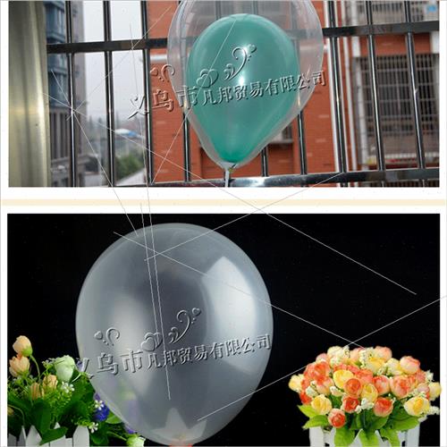 12-inch 2.8g round clear latex balloon 2.8g weight China cle