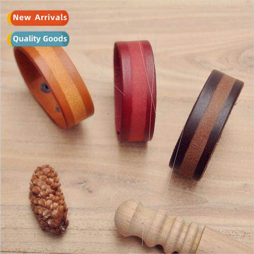 personalized handmade creative cowhide hand band retro handm