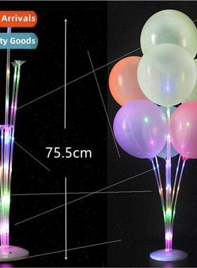 ghted glitter balloon table floating columns stand birthday