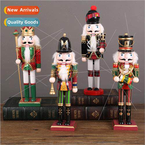 Walnut clip puppet soldier ornament children room bedroom wi