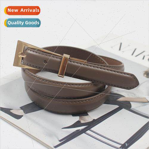 Women belt decorative skirt su leather simple versatile tria
