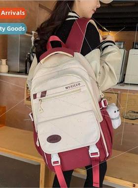 Schoolbag reduced load spine protection college students sch