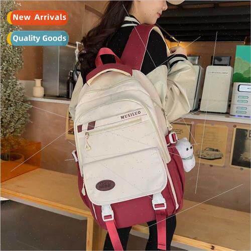 Schoolbag reduced load spine protection college students sch