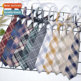 tie fashion Japan New unim plaid cotton adjusta