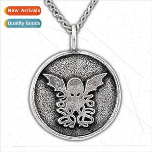 Europe Men Hip Hop Necklace Cthulhu Mythological Octopus Sea