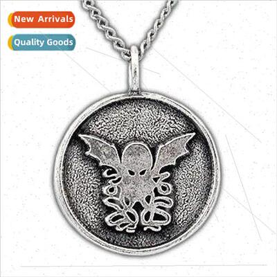 Europe Men Hip Hop Necklace Cthulhu Mythological Octopus Sea