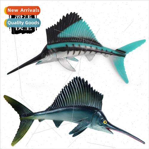Marine life tropical fish model sailfish tuna mini small sai