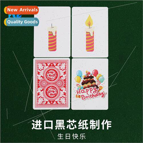 Happy Birthday Bicycle Playing Card Set Classic Training Clo
