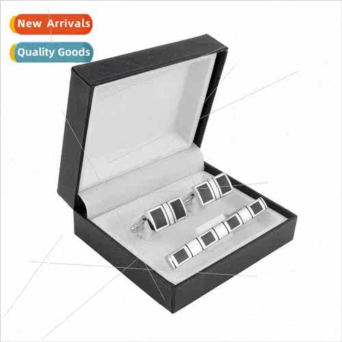 Copper enamel cufflinks tie clips set Europe cufflinks cuffl