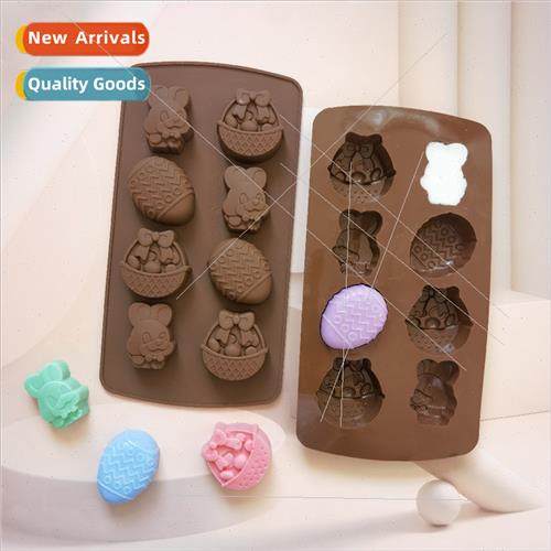 licone 8 wh Easter egg Bunny chocolate cake Jelly pudding so