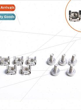 Combination 5pcs-snap nut cage nut M5+screw M5*16