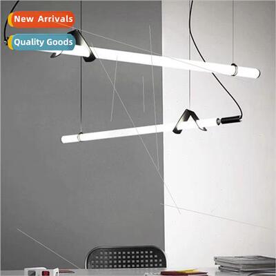 New long monogram dining table restaurant chandelier designe