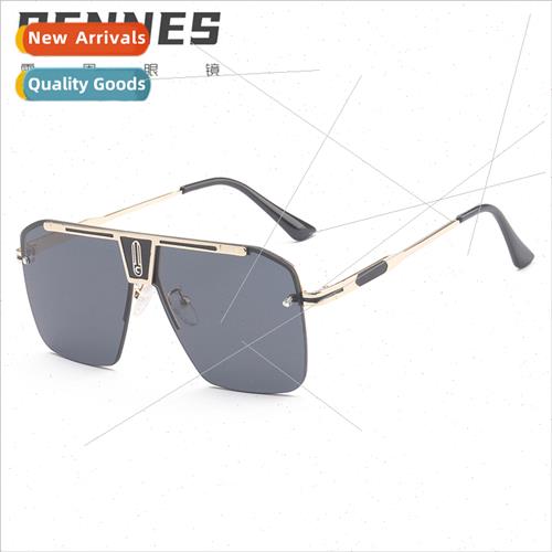 new one-piece lens one-piece sunglasses retro sunglasses nd