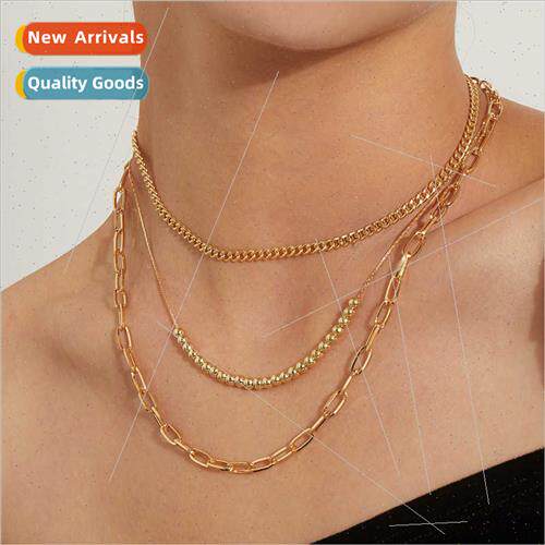 Europe Fashion Trend Metal Accessories Collarbone Chain Wome