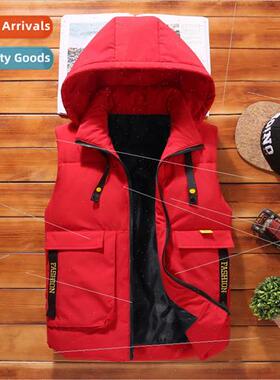 Winter workwear vest men Korean tide nd down cotton undershi