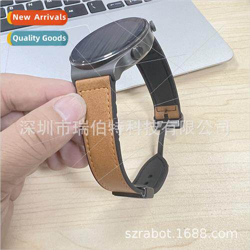 适用Garmin 18/20/22mm watch bforerunner245 folding magnetic