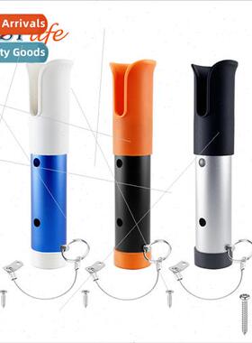 Aluminium plus plastic marine single hole rod holder bracket