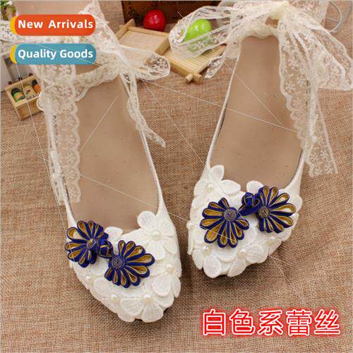 Whe Low Heel Large ze Women Shoes Wedding Bridal Shoes Bride