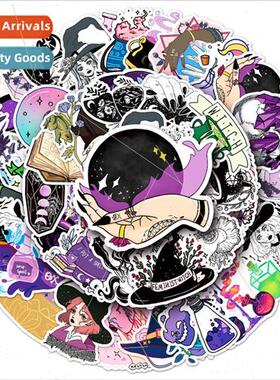 50 wch cool luggage stickers creative waterproof sucase note