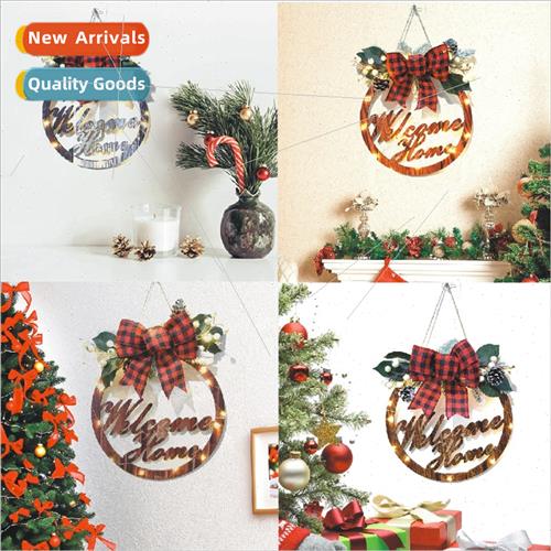 New Home Glowing Door gn Welcome Door Decoration mulation Fl