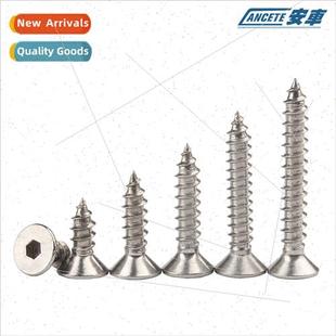 hexagon head socket tapping soc 304 screws Flat