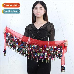 dance chain sequins waist fness gong Belly