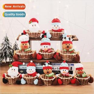 Christmas Children decorations basket larg fru New