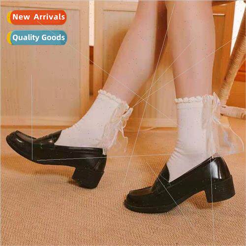 jk socks women ins mid-calf socks cute Japanese lolains lace