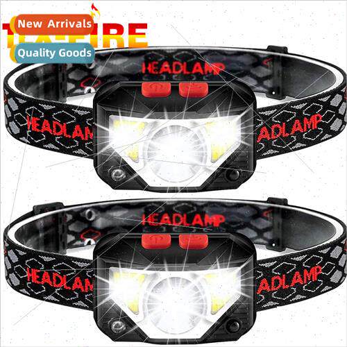 Multi-function headlamp work LED outdoor COB USB rechargeabl