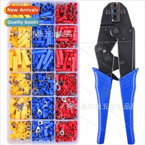 700pcs Boxed Cold Pressure Terminal Block Set Pre-Insulated